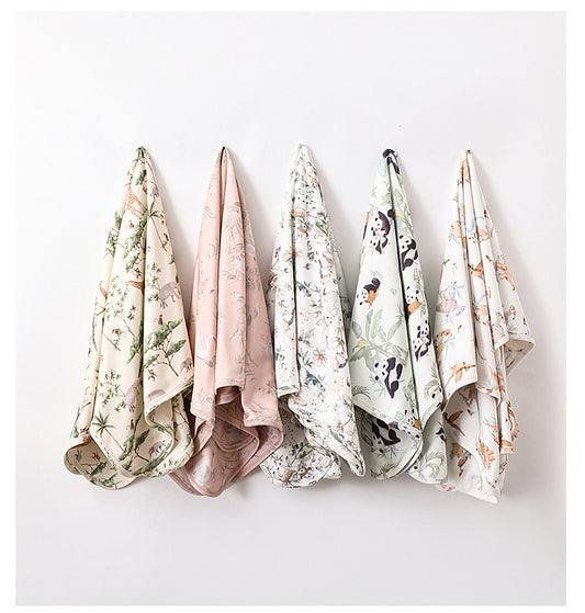 Double-Layer Gauze Blanket ダブルガーゼ ブランケット おくるみ【mh0012332】 Beitaoya