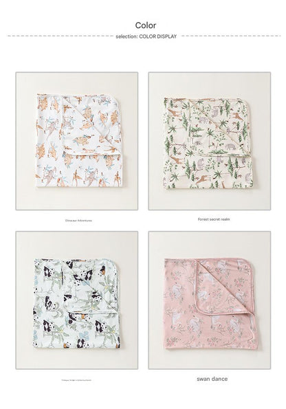 Double-Layer Gauze Blanket ダブルガーゼ ブランケット おくるみ【mh0012332】 Beitaoya