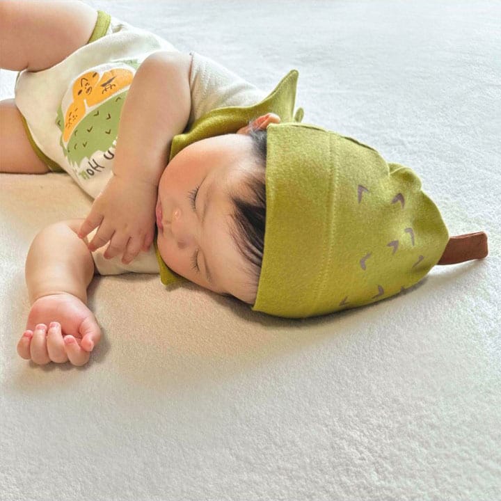 Durian Short Sleeve Romper With Hat ドリアン 半袖ロンパース【mh0013391】 TOMMY'S GIFTS 半袖ロンパース