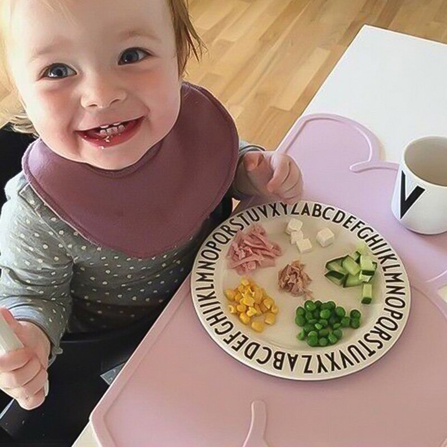 -雲のかたちのシリコン テーブル お食事マットマット ランチョンマット【mh0000011】 - mamahalo shop - ベビーキッズ ランチョンマット -  べビー服 - 子供服 - 男の子 - 女の子