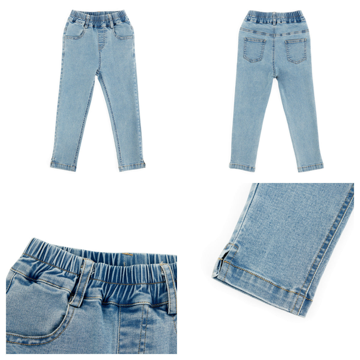 Elastic Denim Pencil Pants ストレッチ デニム スキニーパンツ【mh0012390】 HEY BOOBII