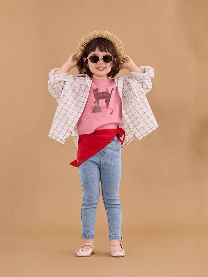 Elastic Denim Pencil Pants ストレッチ デニム スキニーパンツ【mh0012390】 mamahalo shop