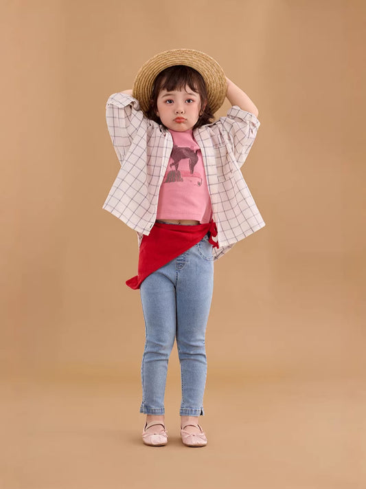 Elastic Denim Pencil Pants ストレッチ デニム スキニーパンツ【mh0012390】 mamahalo shop