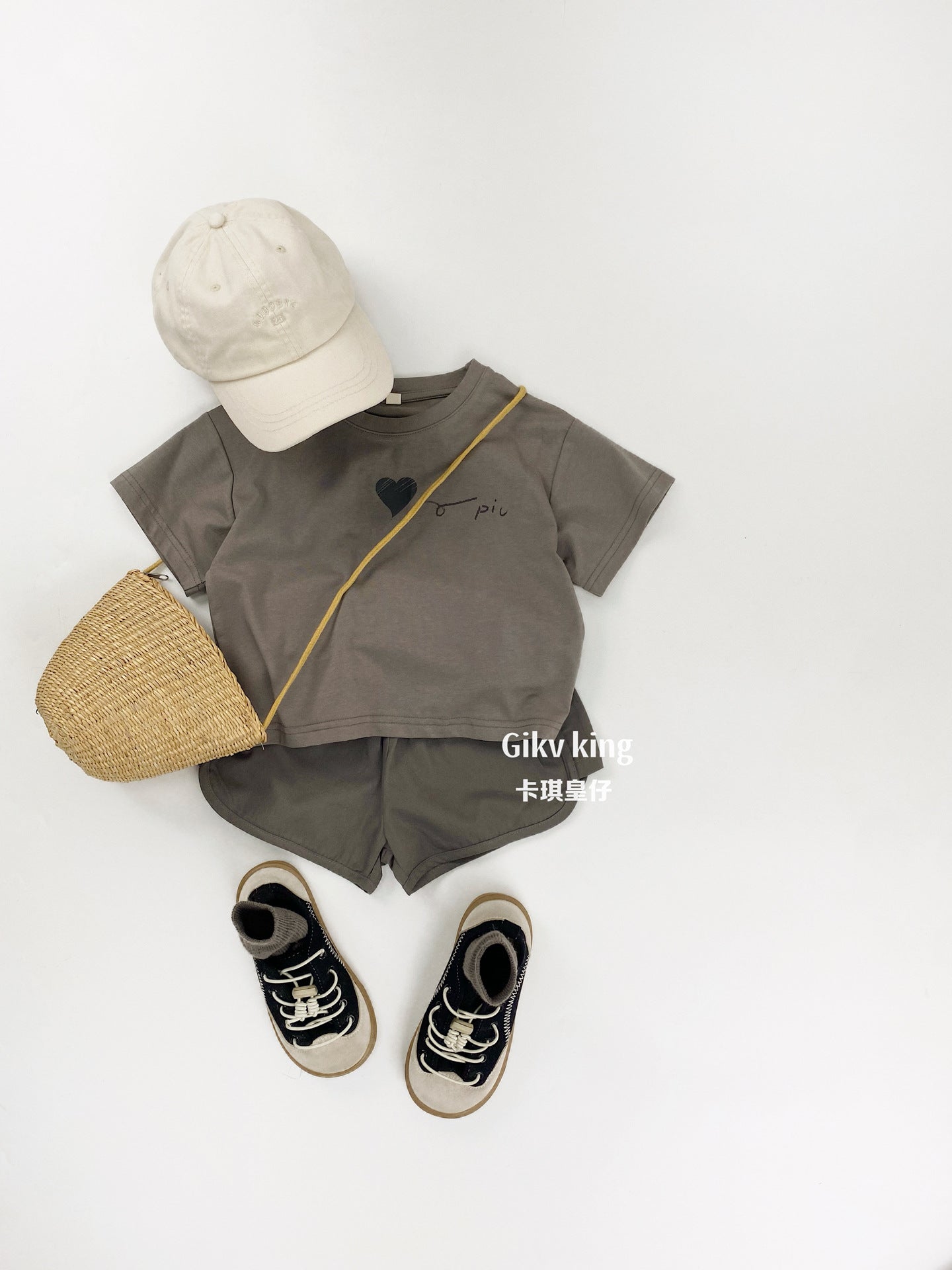 Elastic Waist Drawstring Dolphin Shorts 無地 ショートパンツ【mh0012840】 Gikv king ハーフパンツ・ショートパンツ