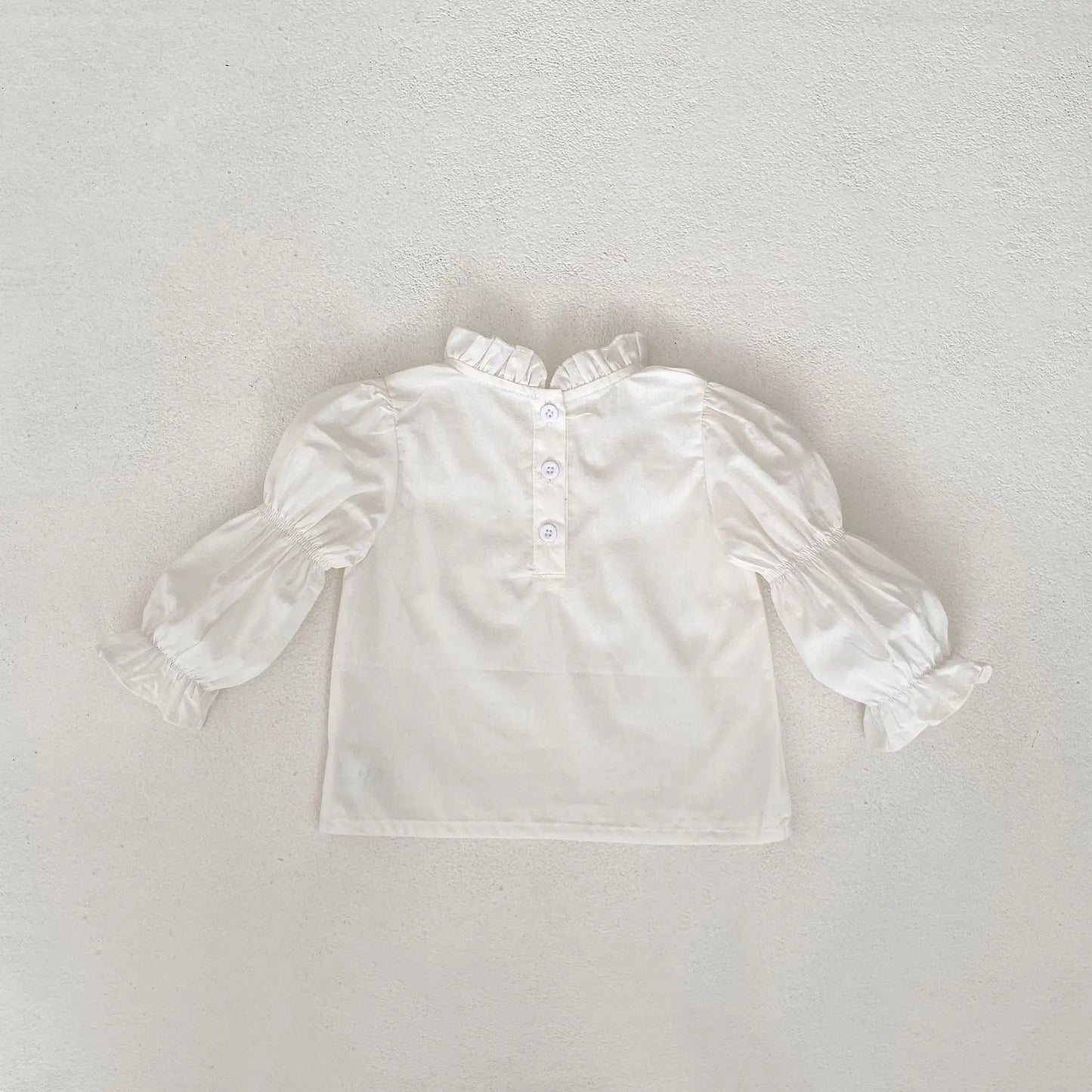 ノースリーブセットアップ ベビーキッズセットアップ 2点セット/トップス サーカス刺繍ノースリーブペプラムチュニック+バルーンショートパンツ/長袖バブルスリーブブラウス【mh0007172】