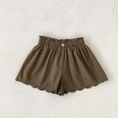 ノースリーブセットアップ フラワープリントノースリーブブラウス+ショートパンツセットアップ 2点セット【mh0010155】