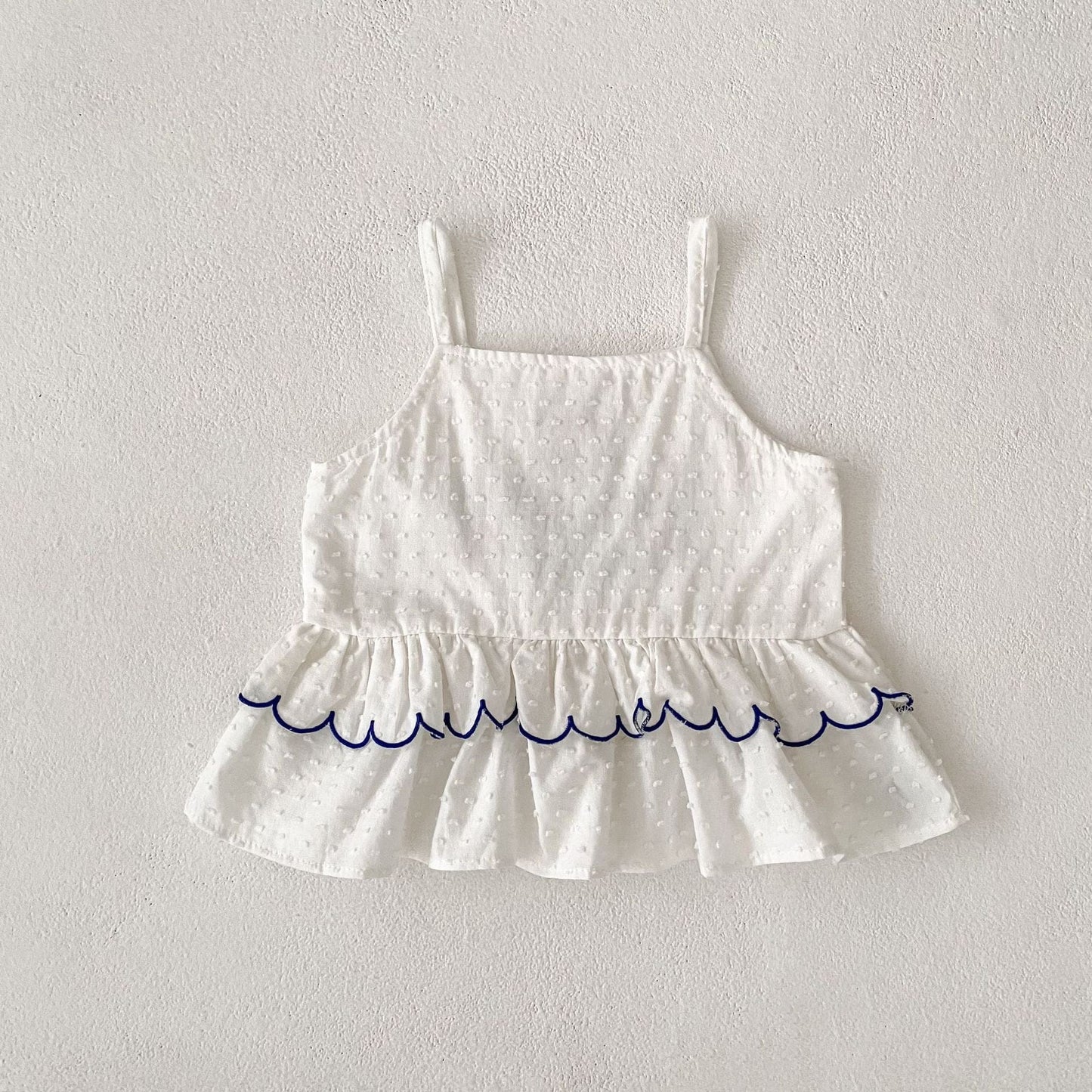 ノースリーブセットアップ ボヘミアン刺繍キャミソールトップス+フリルショートパンツセットアップ 2点セット【mh0010161】