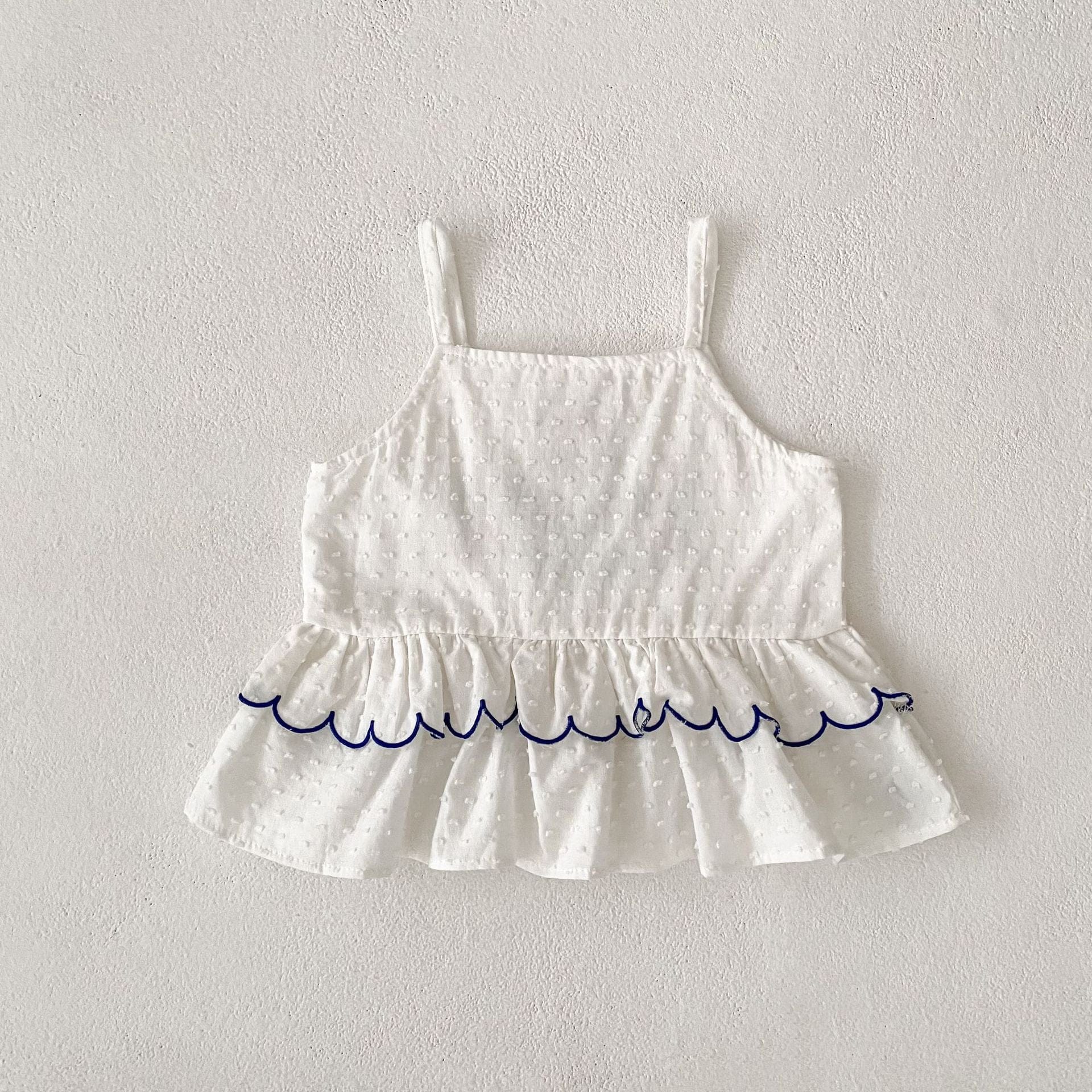 ノースリーブセットアップ ボヘミアン刺繍キャミソールトップス+フリルショートパンツセットアップ 2点セット【mh0010161】