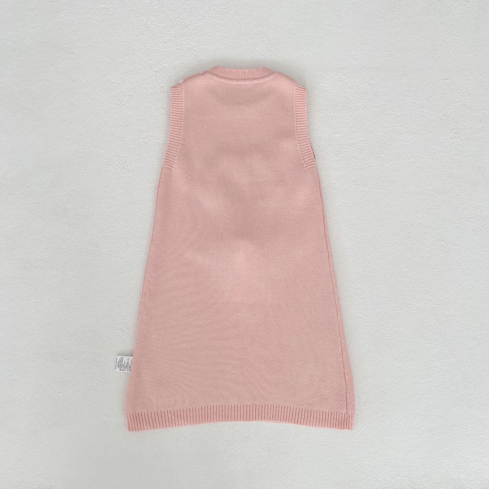 ノースリーブロンパース 3D Bunny Knit Vest & Romper Set 立体 うさぎ ニット ベスト ロンパース【mh0012169】