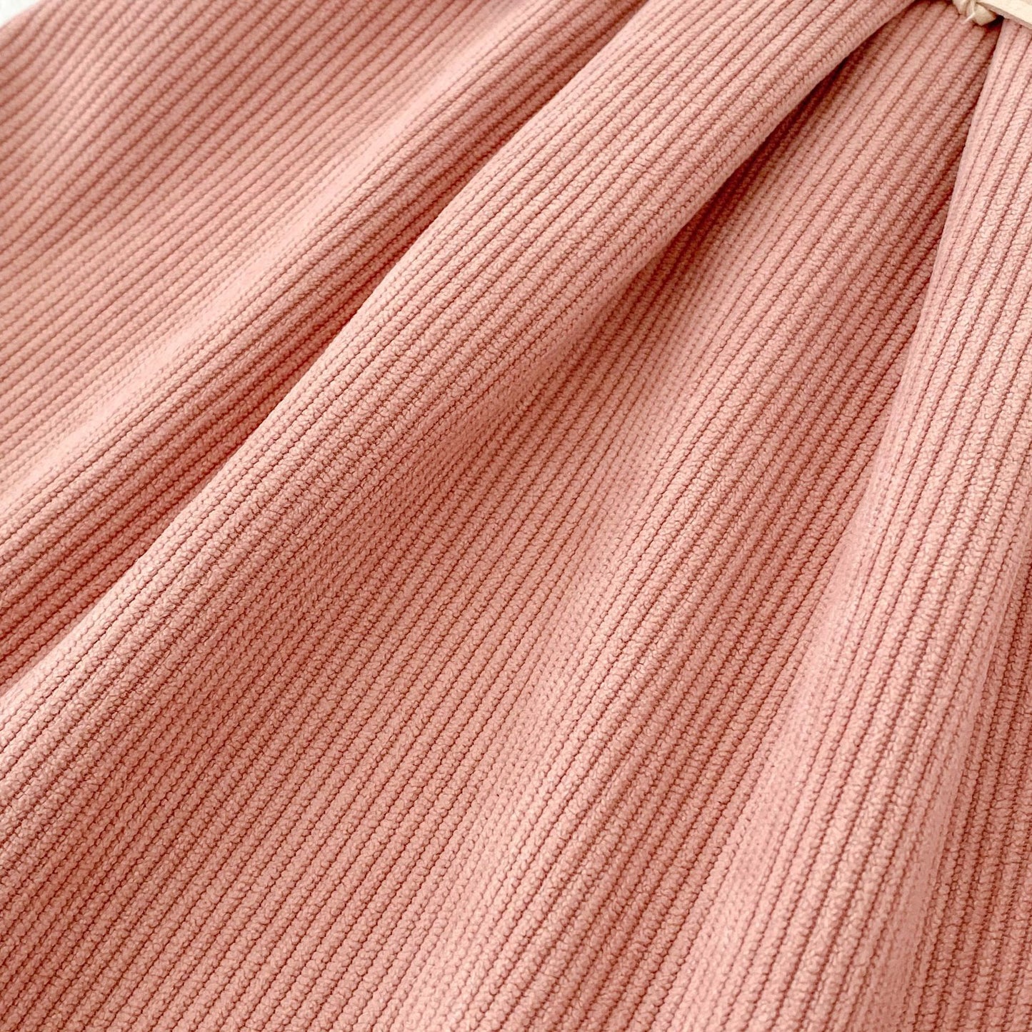 ノースリーブロンパース Bow Corduroy Romper リボン コーデュロイ 長袖ロンパース【mh0012185】