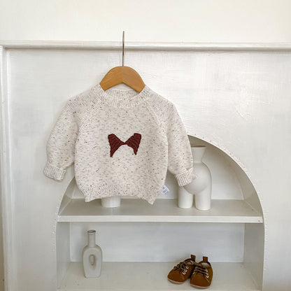 ニット・セーター Cotton Crew Neck Knitted Sweater コットン クルーネック ニット セーター【mh0012162】