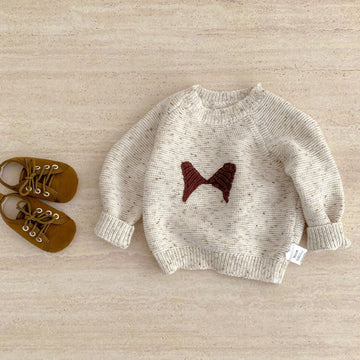 ニット・セーター Cotton Crew Neck Knitted Sweater コットン クルーネック ニット セーター【mh0012162】