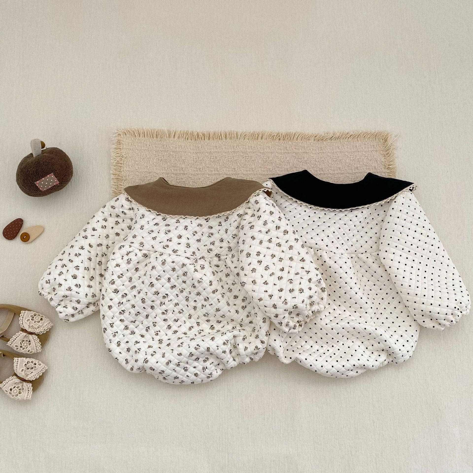 長袖ロンパース Cute Long-Sleeve Romper キュート 長袖ロンパース【mh0012186】