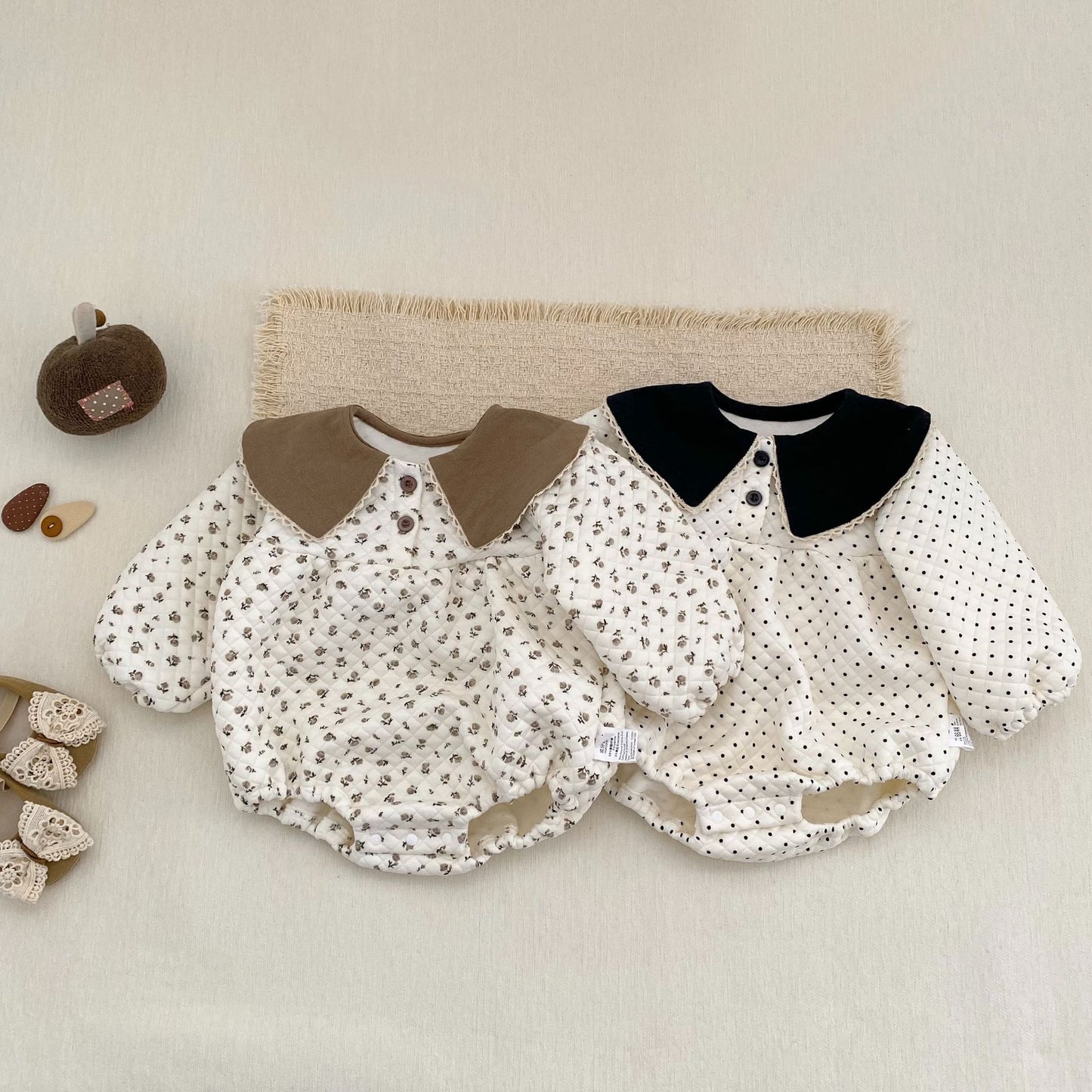 長袖ロンパース Cute Long-Sleeve Romper キュート 長袖ロンパース【mh0012186】
