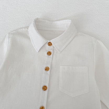 長袖シャツ・ブラウス Denim Long Sleeve Shirt デニム 長袖シャツ【mh0012171】