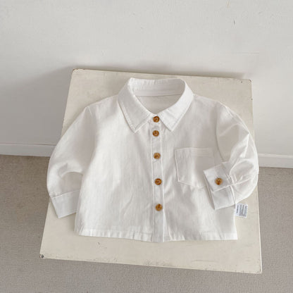 長袖シャツ・ブラウス Denim Long Sleeve Shirt デニム 長袖シャツ【mh0012171】