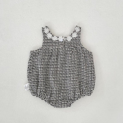 ノースリーブロンパース Girls Fashionable Dress & Jumpsuit Set ガールズ ファッション ドレス ジャンプスーツ【mh0012168】