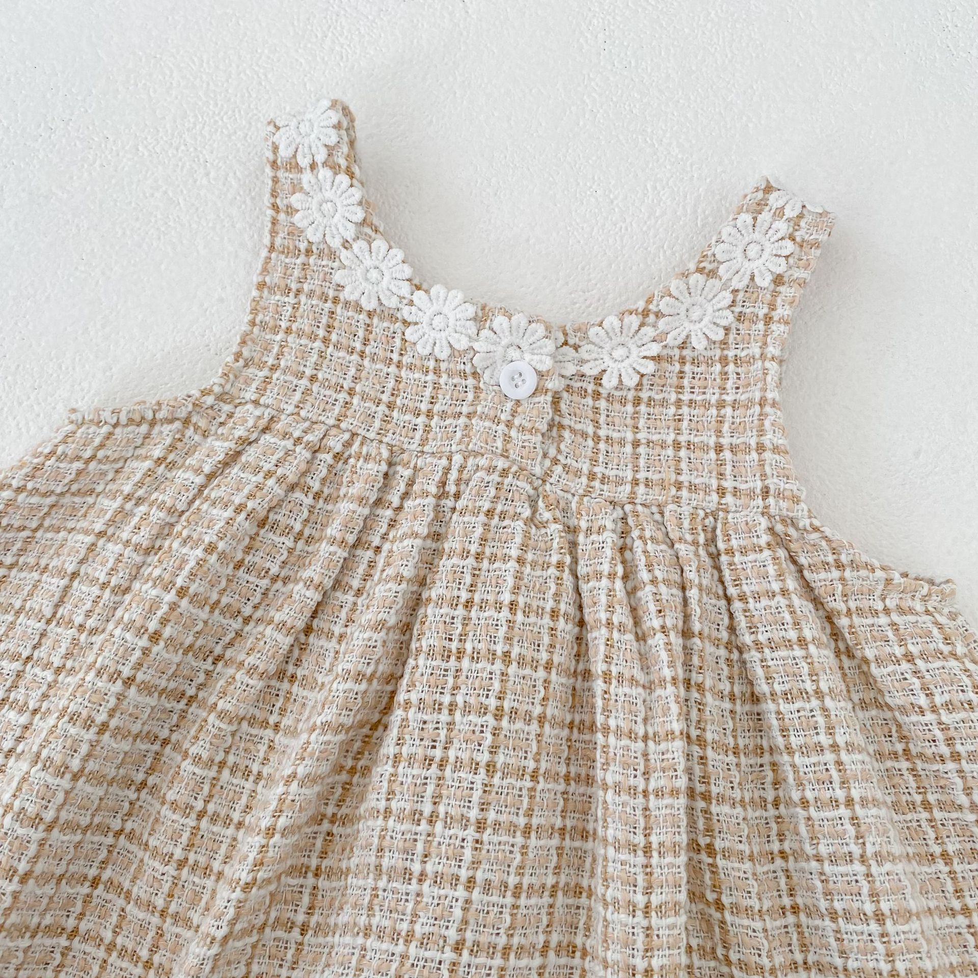 ノースリーブロンパース Girls Fashionable Dress & Jumpsuit Set ガールズ ファッション ドレス ジャンプスーツ【mh0012168】