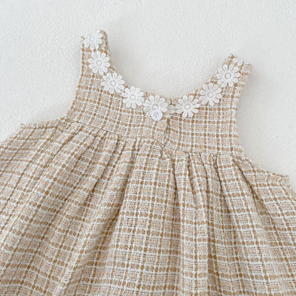 ノースリーブロンパース Girls Fashionable Dress & Jumpsuit Set ガールズ ファッション ドレス ジャンプスーツ【mh0012168】