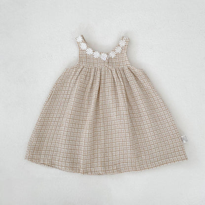 ノースリーブロンパース Girls Fashionable Dress & Jumpsuit Set ガールズ ファッション ドレス ジャンプスーツ【mh0012168】