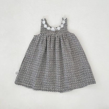 ノースリーブロンパース Girls Fashionable Dress & Jumpsuit Set ガールズ ファッション ドレス ジャンプスーツ【mh0012168】