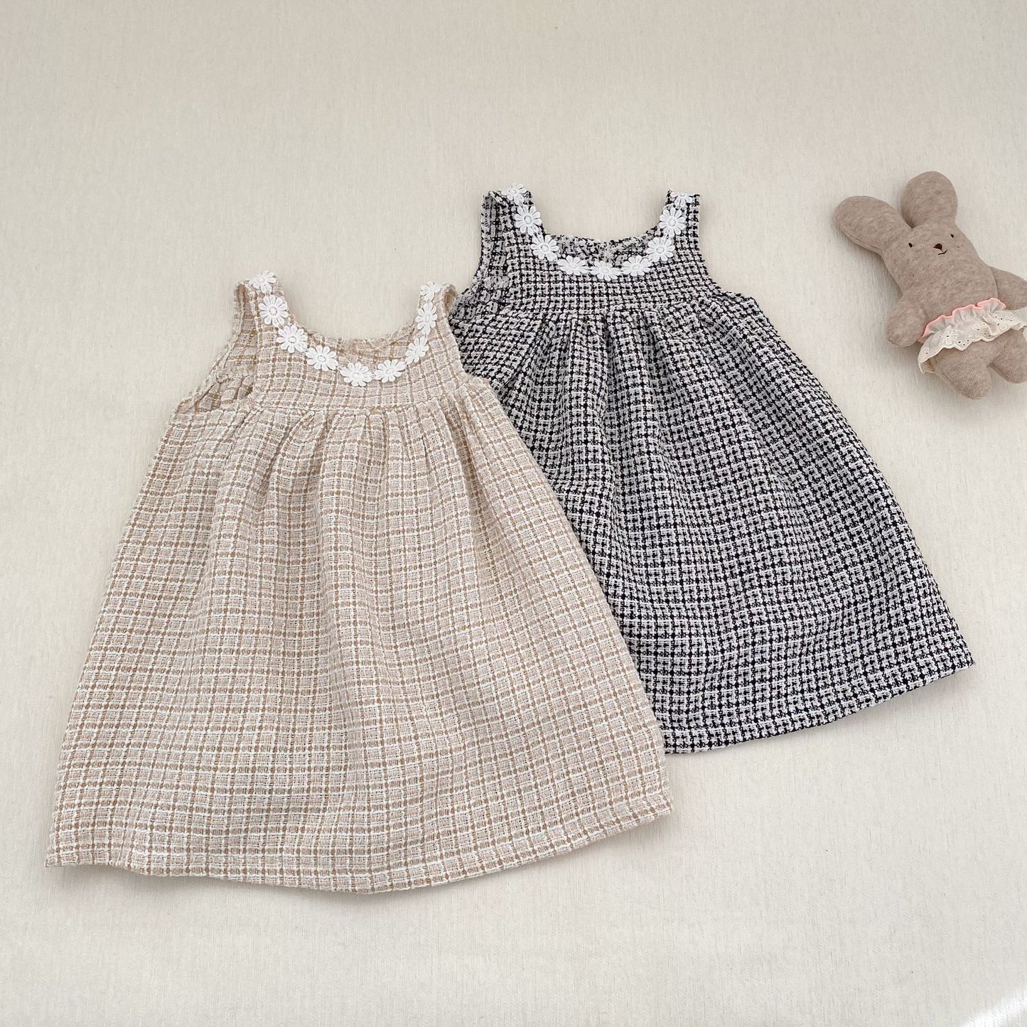 ノースリーブロンパース Girls Fashionable Dress & Jumpsuit Set ガールズ ファッション ドレス ジャンプスーツ【mh0012168】