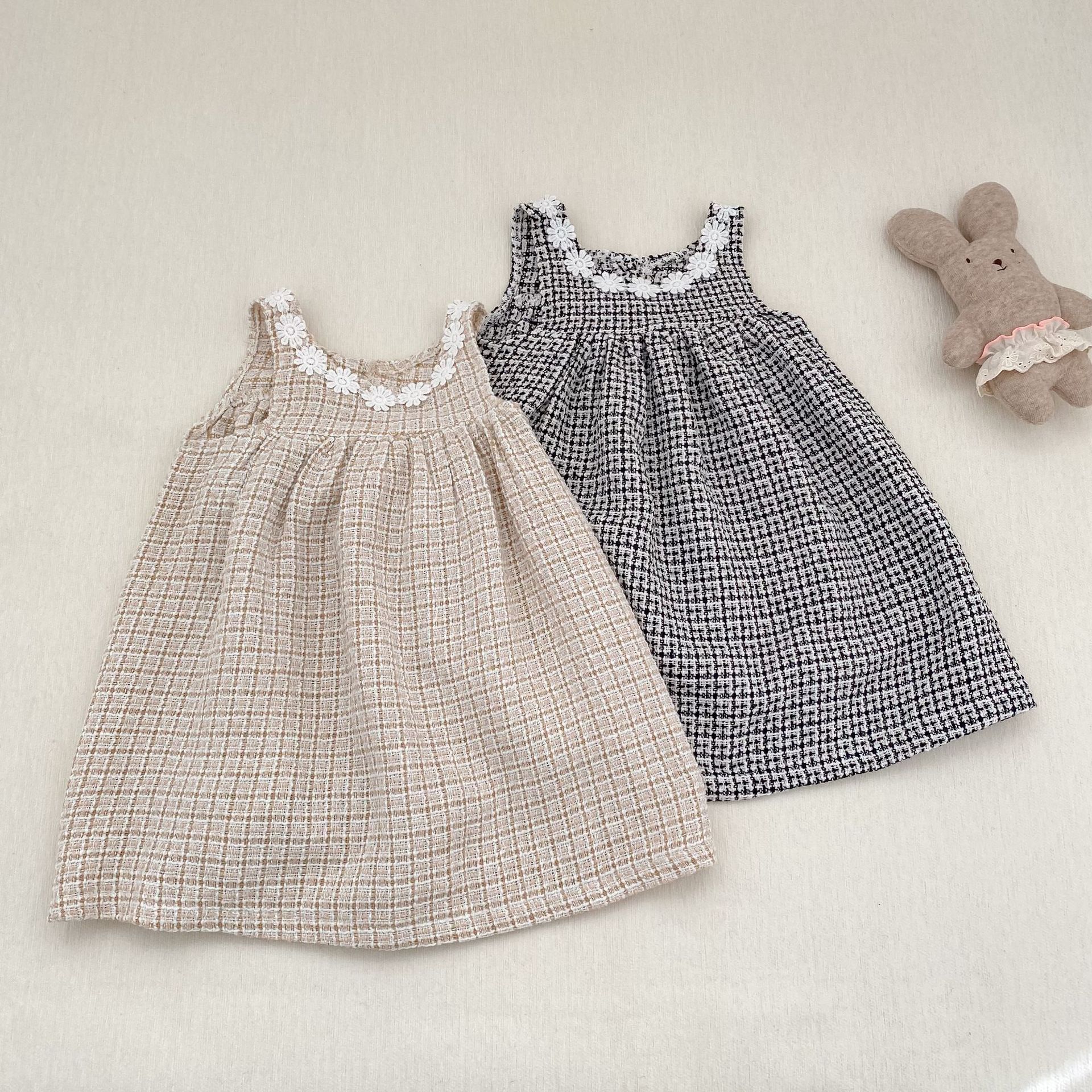 ノースリーブロンパース Girls Fashionable Dress & Jumpsuit Set ガールズ ファッション ドレス ジャンプスーツ【mh0012168】