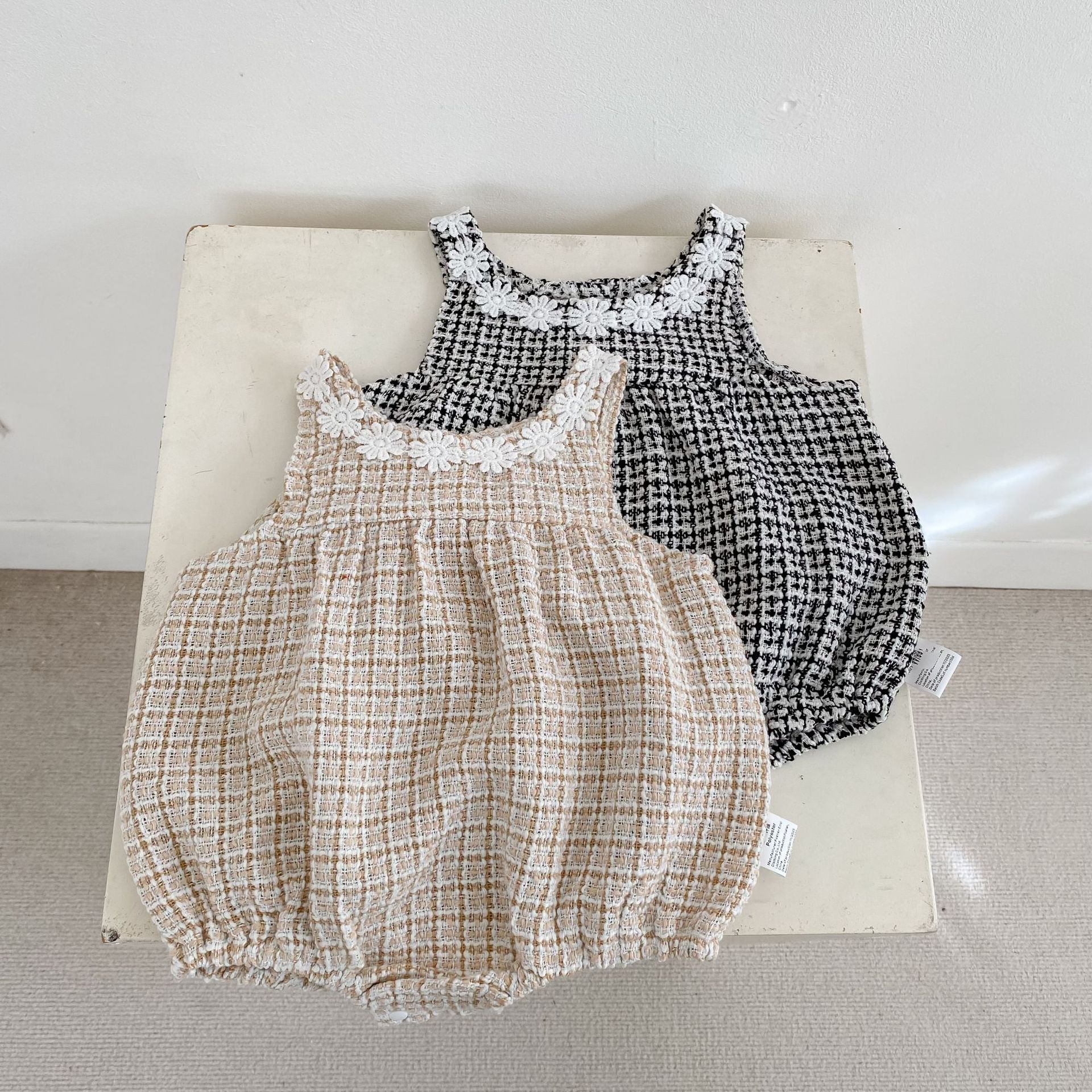 ノースリーブロンパース Girls Fashionable Dress & Jumpsuit Set ガールズ ファッション ドレス ジャンプスーツ【mh0012168】