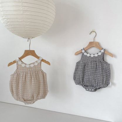 ノースリーブロンパース Girls Fashionable Dress & Jumpsuit Set ガールズ ファッション ドレス ジャンプスーツ【mh0012168】