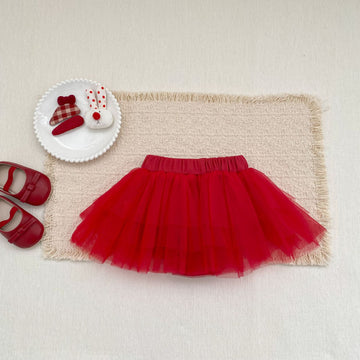 スカート Girls Mesh Tulle Layered Skirt ガールズ メッシュ チュール ケーキスカート【mh0012170】
