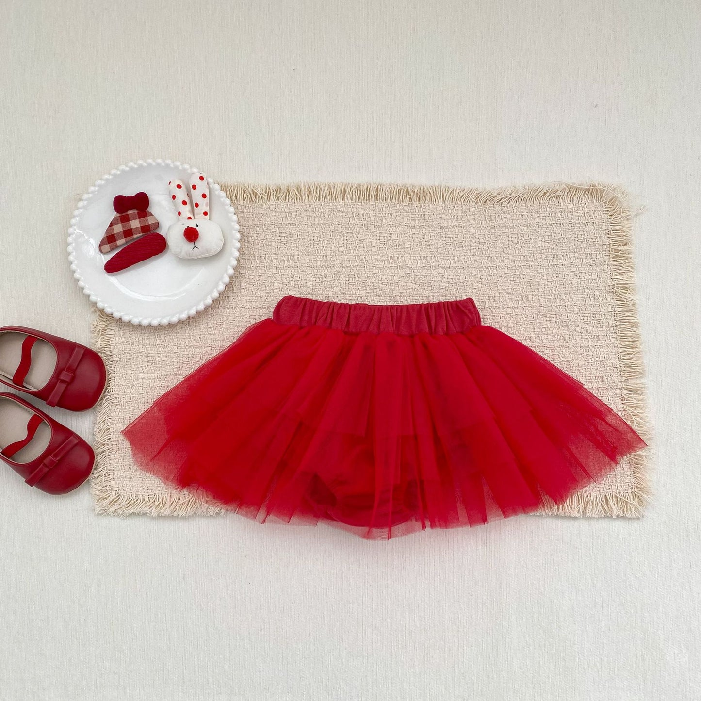 スカート Girls Mesh Tulle Layered Skirt ガールズ メッシュ チュール ケーキスカート【mh0012170】