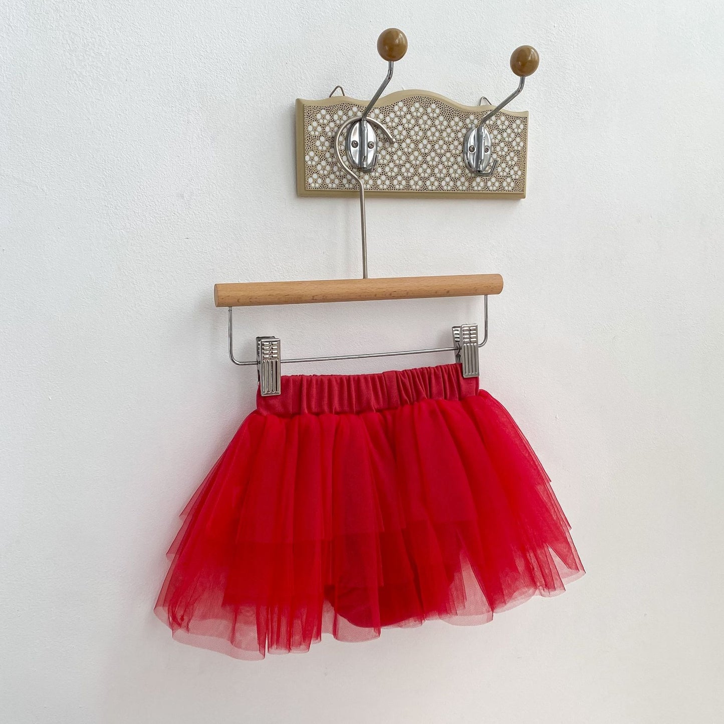 スカート Girls Mesh Tulle Layered Skirt ガールズ メッシュ チュール ケーキスカート【mh0012170】