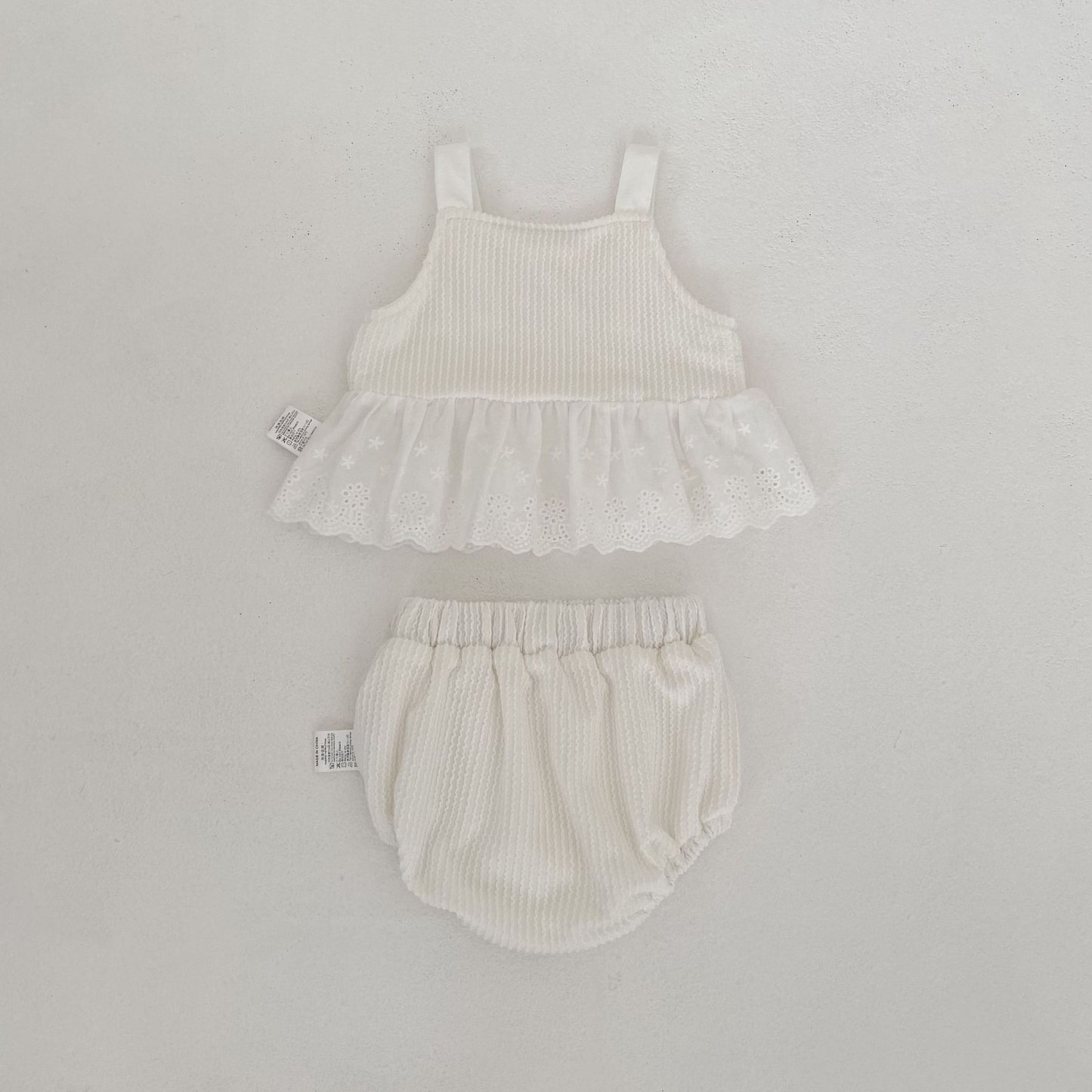 ノースリーブセットアップ Lace Camisole & Bloomer Set レース キャミソール ブルマ セット【mh0012181】