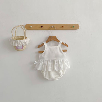 ノースリーブセットアップ Lace Camisole & Bloomer Set レース キャミソール ブルマ セット【mh0012181】