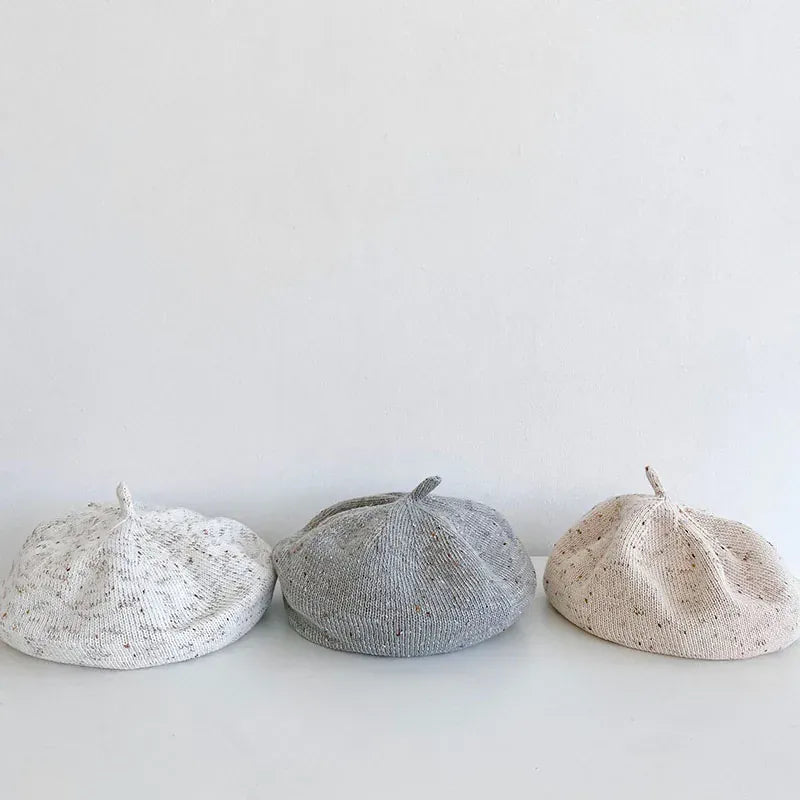 ベビー用帽子 ベビー キッズ ニット ベレー帽 帽子【mh0000958】