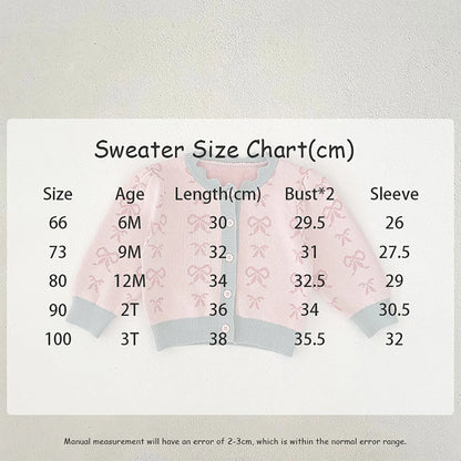 ロンパースセットアップ ベビーカーディガン/ロンパース ニットジャケット/ニットサスペンダーボディスーツ リボン【mh0006475】