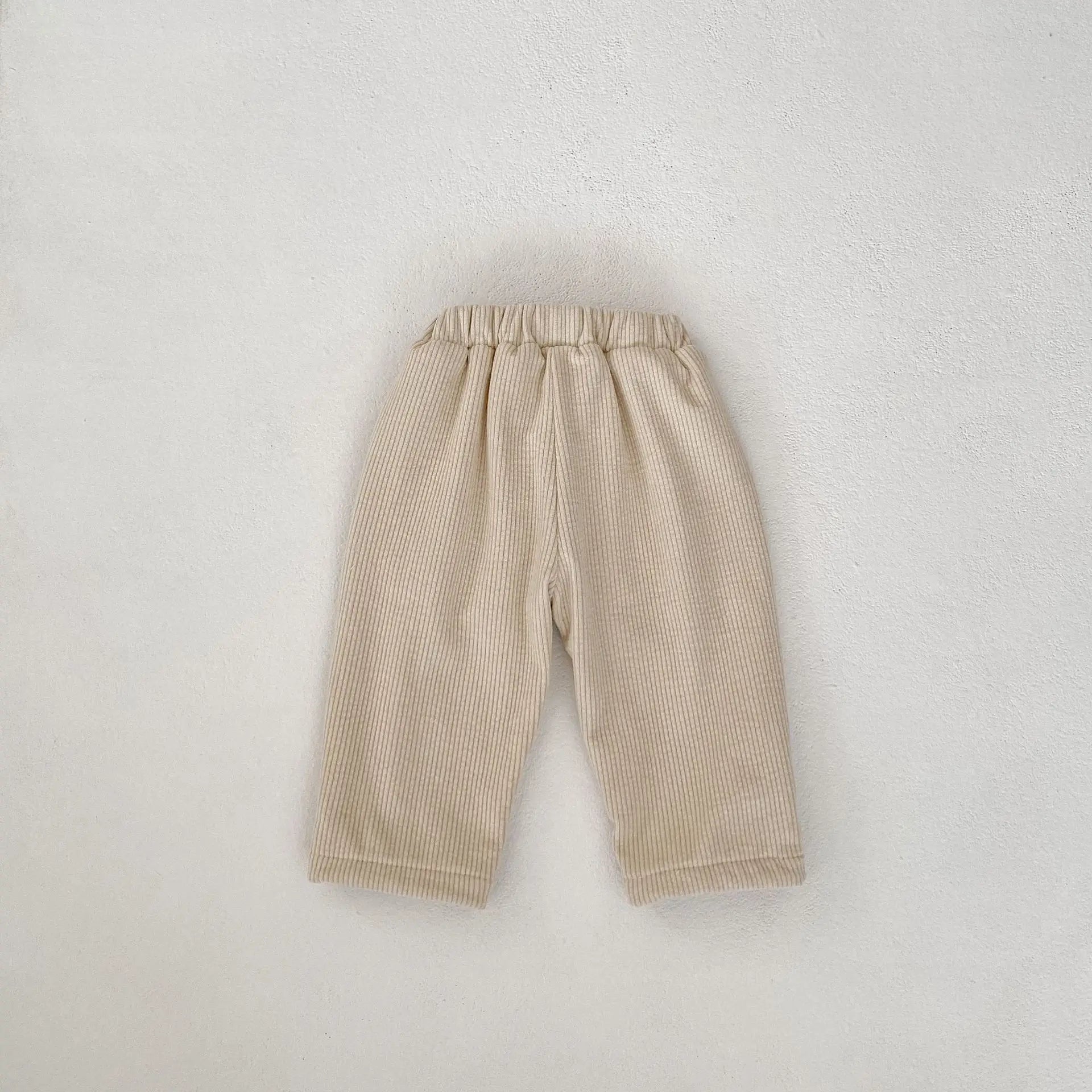 ロングパンツ・スウェットパンツ ベビーパンツ コーデュロイ膝パッチ裏フリースロングパンツ【mh0008501】