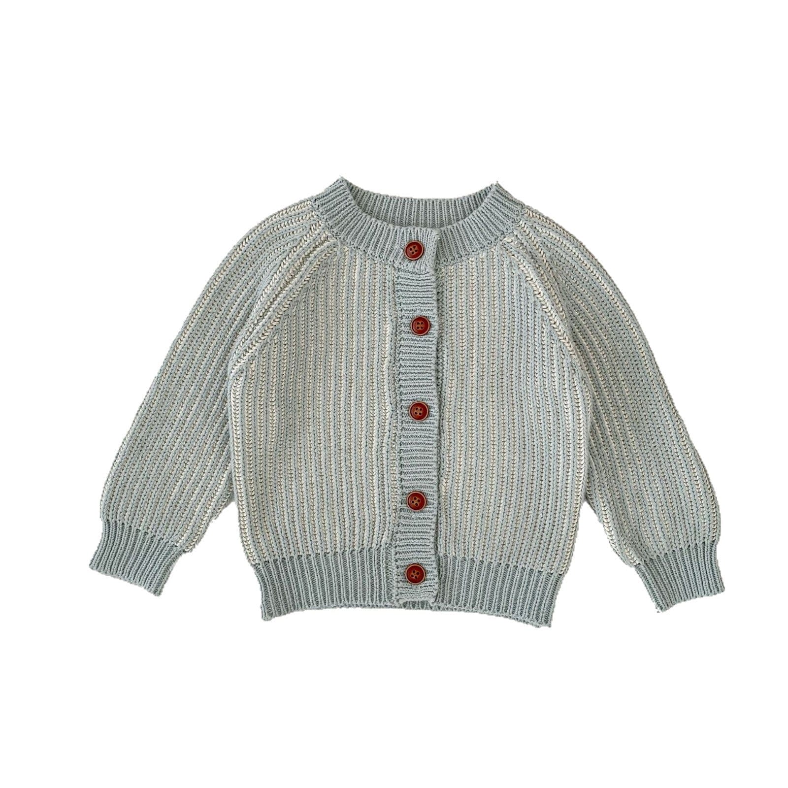 カーディガン・パーカー ストライプニット長袖カーディガンジャケット【mh0010507】