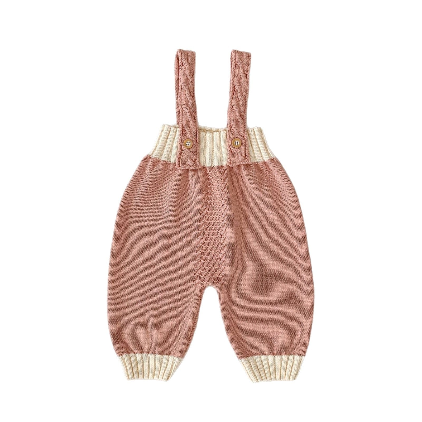 長袖セットアップ フラワープリント襟ニットトップス/ニットサスペンダーパンツ【mh0010513】