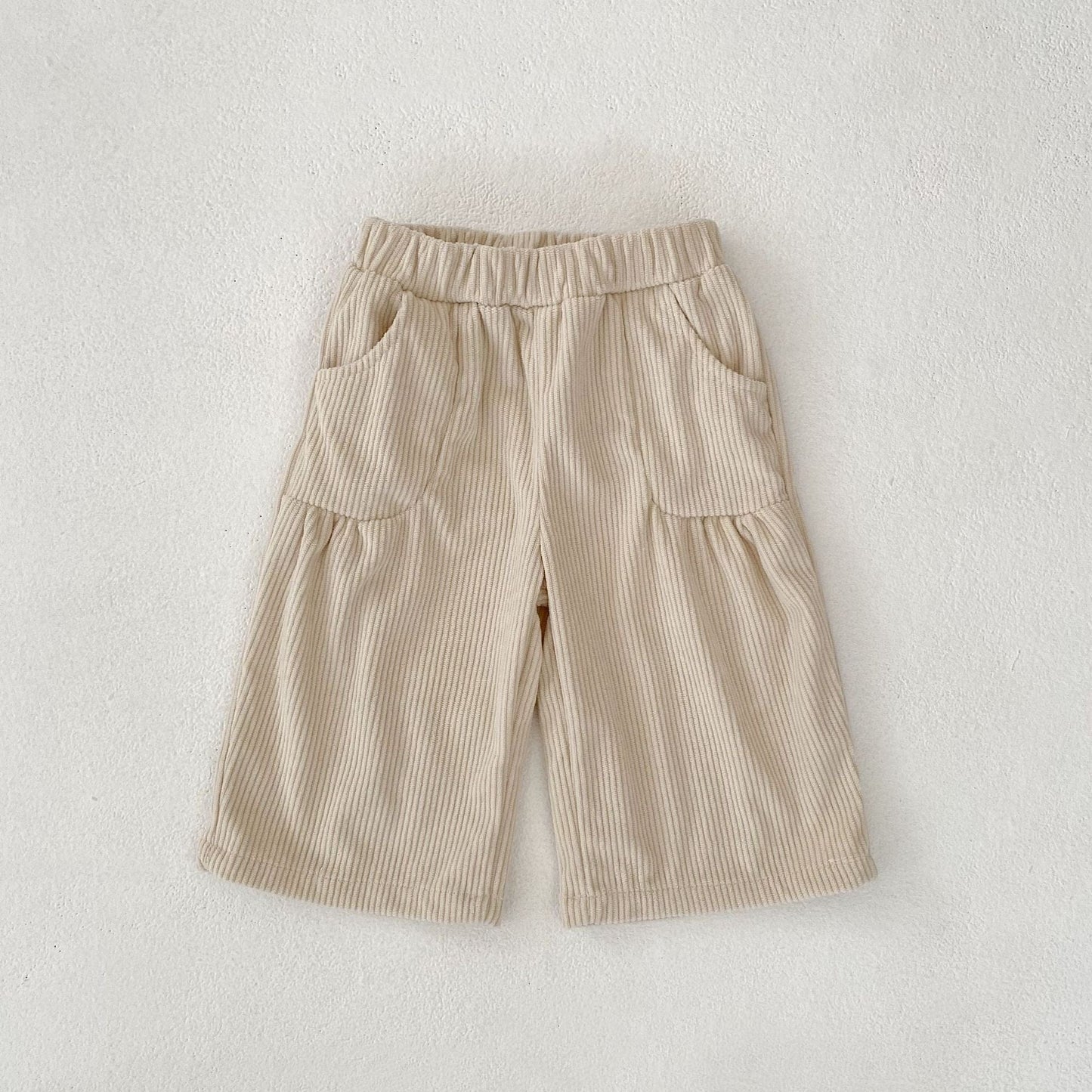 ロングパンツ・スウェットパンツ コーデュロイワイドルーズロングパンツ【mh0010524】