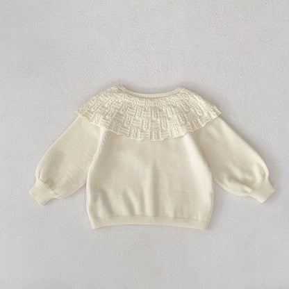 カーディガン・パーカー ビッグカラーニットカーディガンセーター【mh0010842】