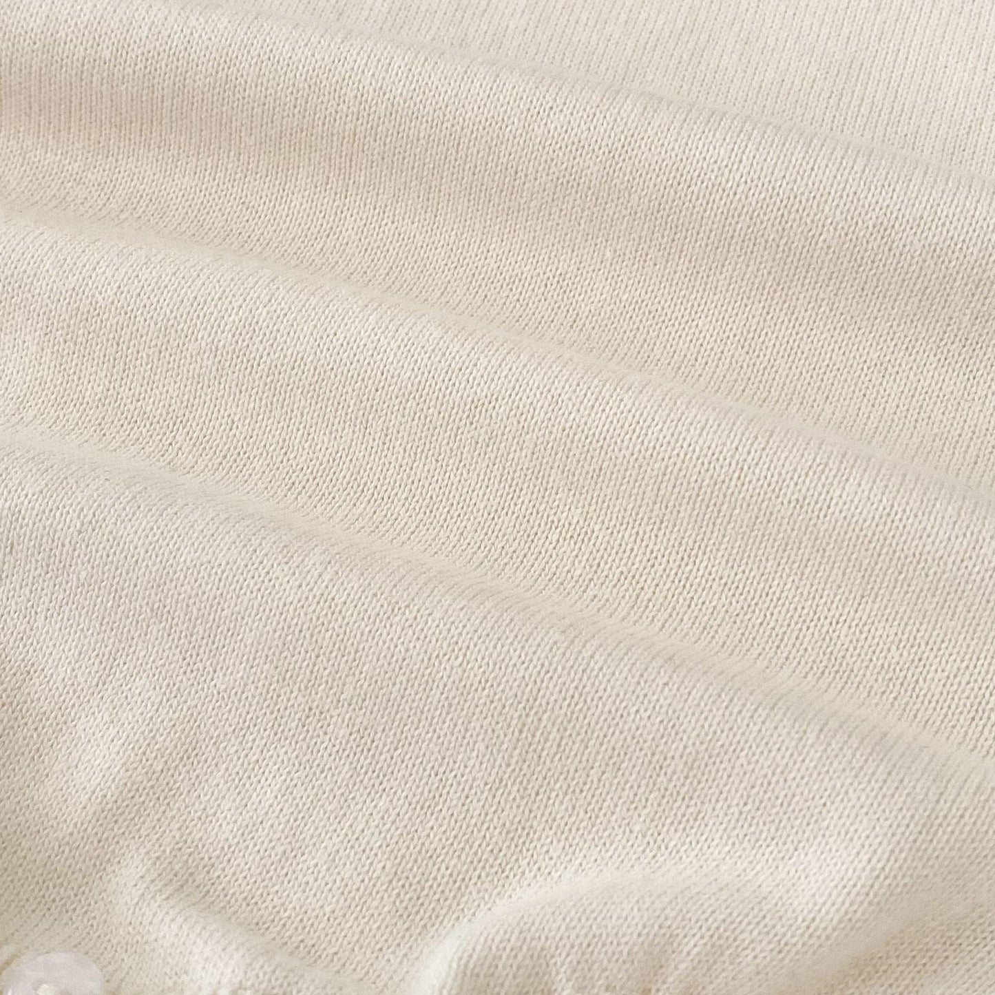 長袖ロンパース フリル襟長袖ニットロンパース/リボンソックス靴下【mh0010844】