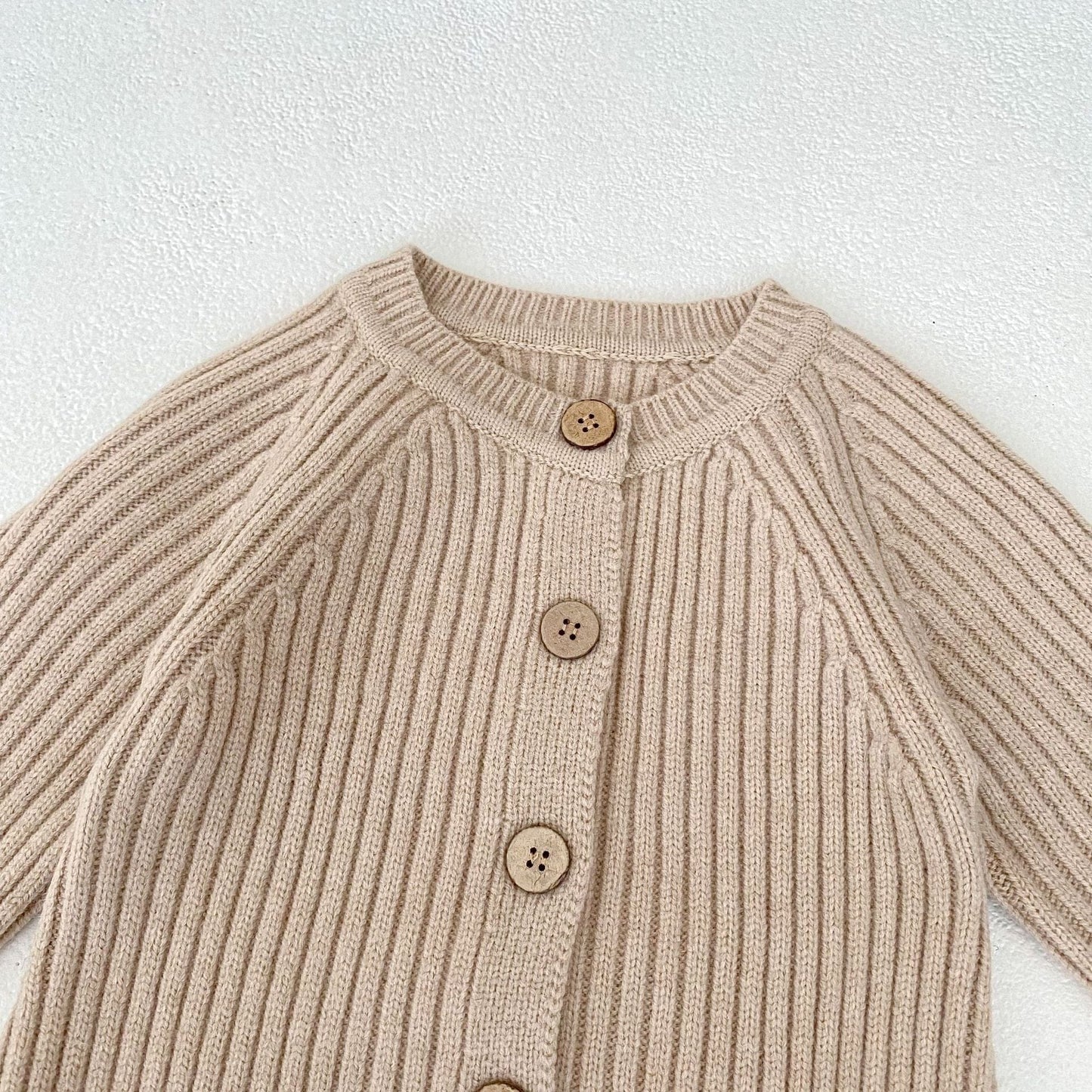 長袖ロンパース リブニット長袖ジャンプスーツ【mh0010849】