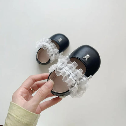 ベビー用靴 うさぎ刺繍ストラップシューズ ハートモチーフ付きベビーシューズ【mh0011071】