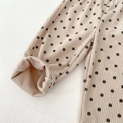 ロングパンツ・スウェットパンツ ドット柄コーデュロイパンツ【mh0011078】