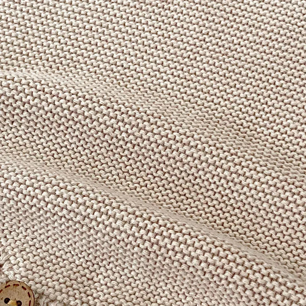 長袖ロンパース フリル襟透かし編みニットロンパース【mh0011079】