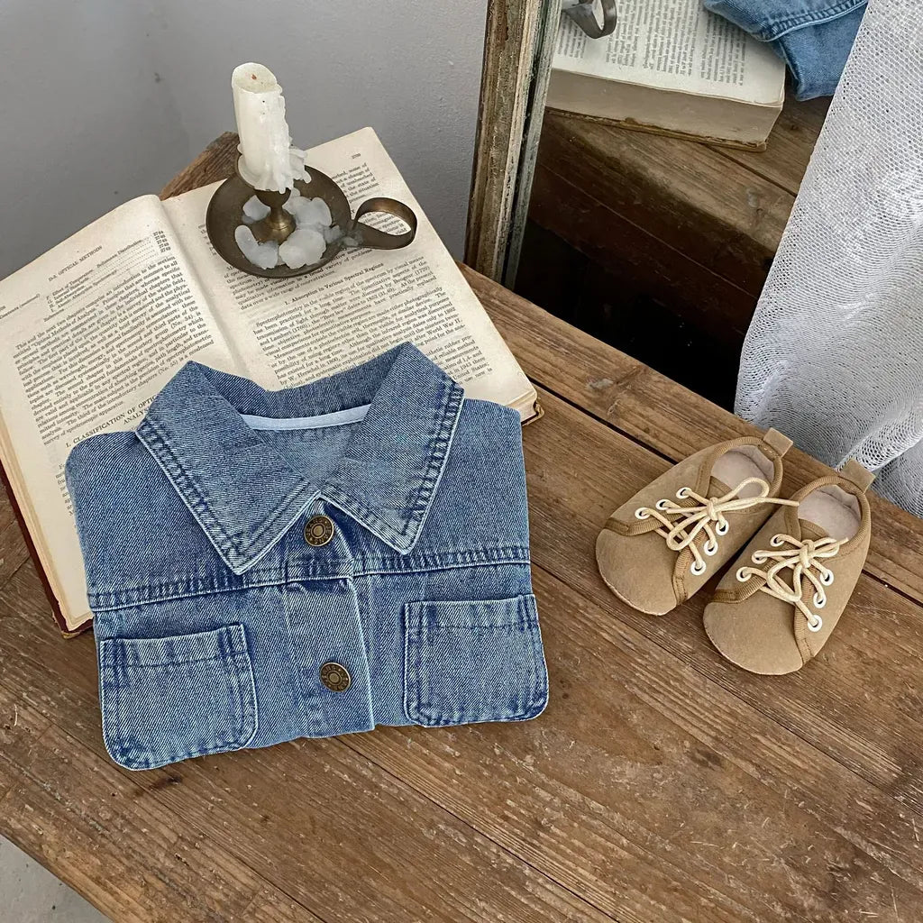 ショートコート・ジャケット・ジャンパー 定番シンプルデニムジャケット【mh0011081】