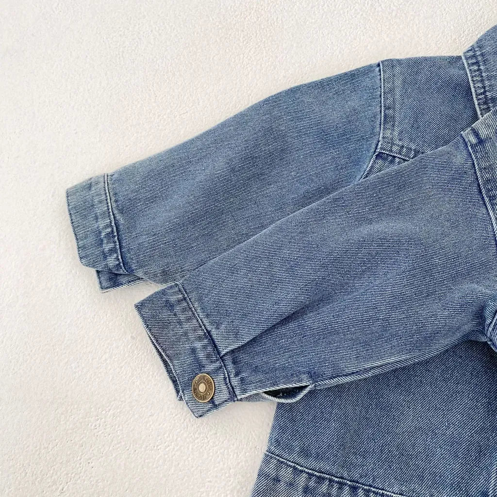 ショートコート・ジャケット・ジャンパー 定番シンプルデニムジャケット【mh0011081】