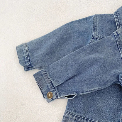 ショートコート・ジャケット・ジャンパー 定番シンプルデニムジャケット【mh0011081】