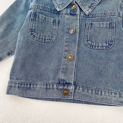 ショートコート・ジャケット・ジャンパー 定番シンプルデニムジャケット【mh0011081】